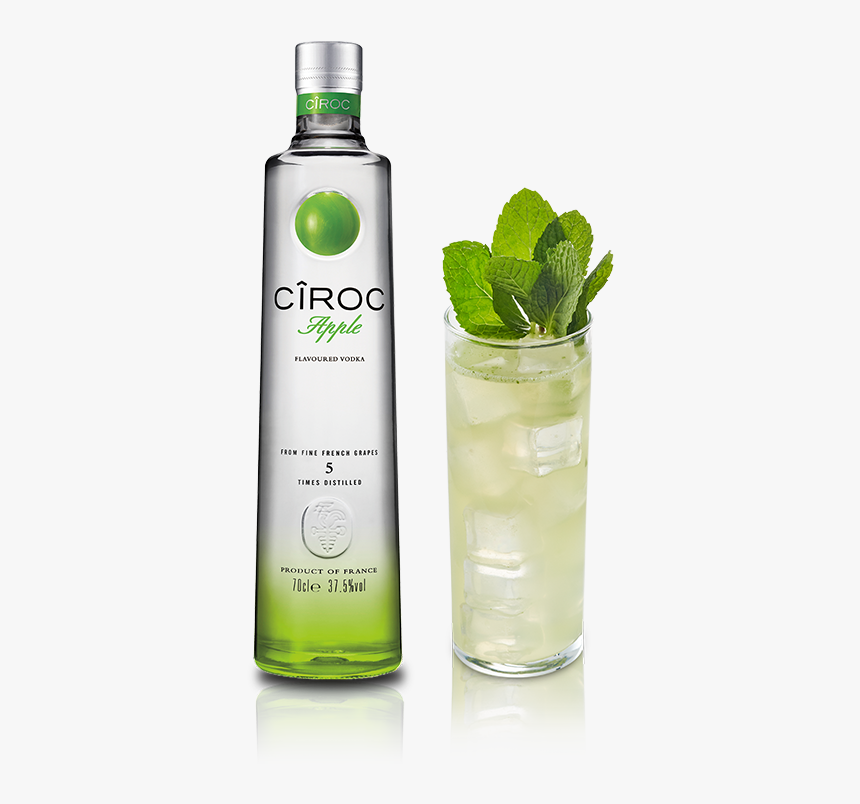 Drink,alcoholic Beverage,highball Beverage,lime,lemon - French Vanilla Ciroc Mixers, HD Png Download, Free Download