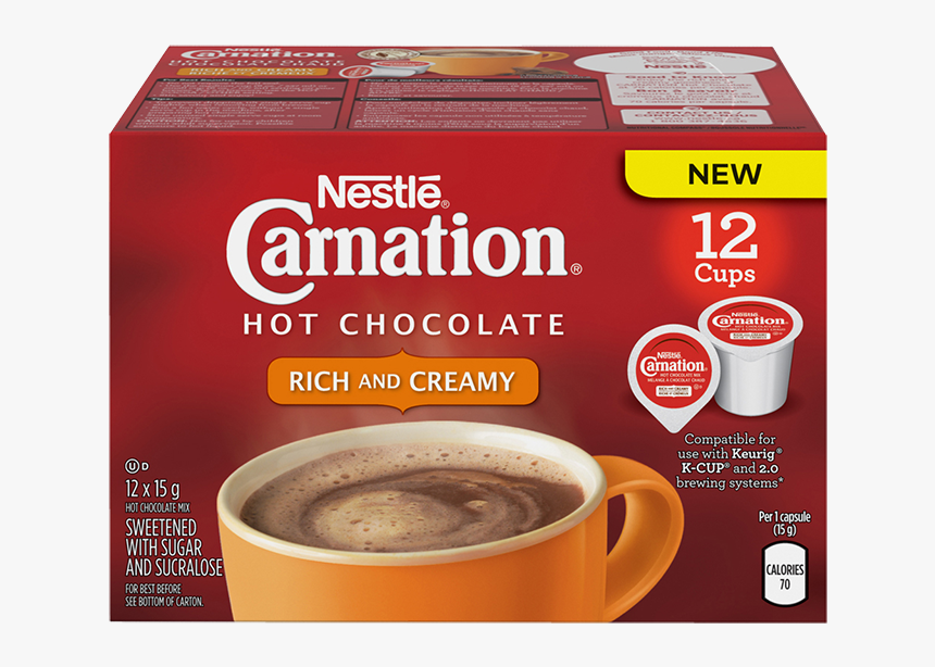 Alt Text Placeholder - Nestle Carnation Hot Chocolate Rich And Creamy, HD Png Download, Free Download