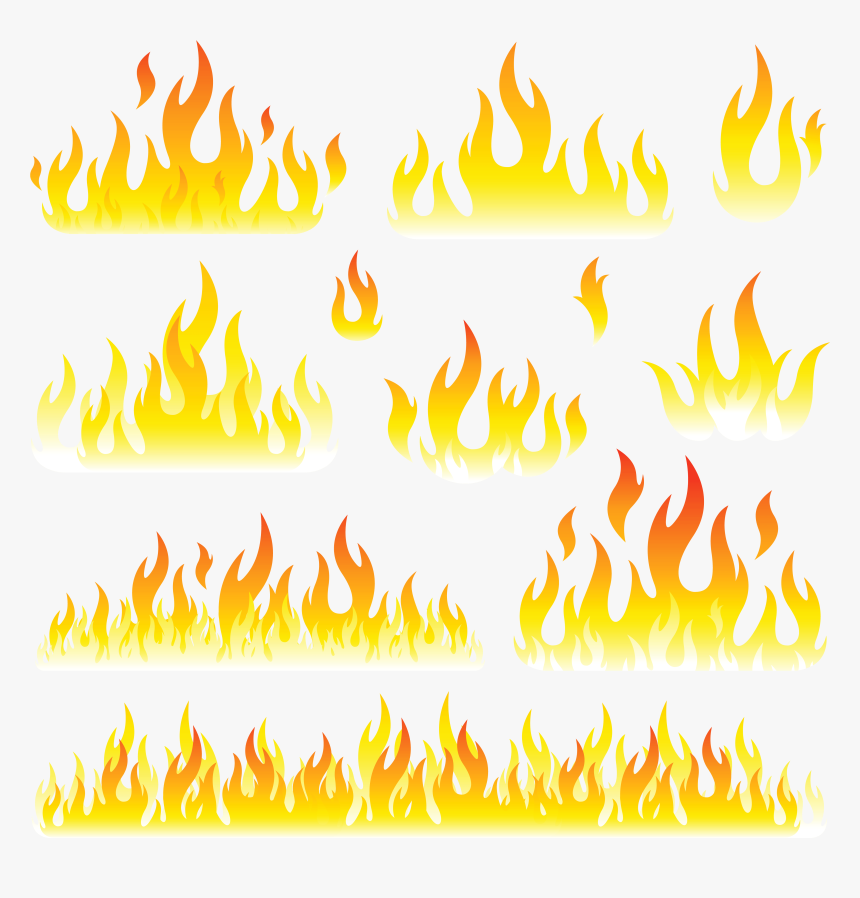 Flames Clipart - Flame, HD Png Download, Free Download
