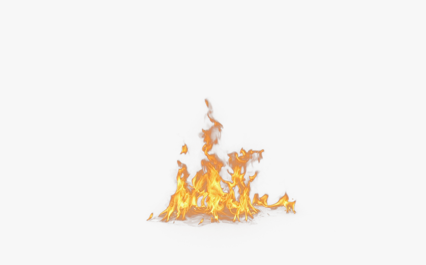 Real Flame Png - Flames On The Ground, Transparent Png, Free Download