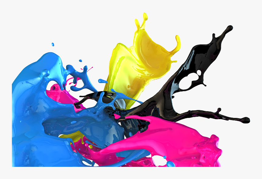 Color Splash Cmyk , Png Download - Cmyk Color Splash Png, Transparent Png, Free Download
