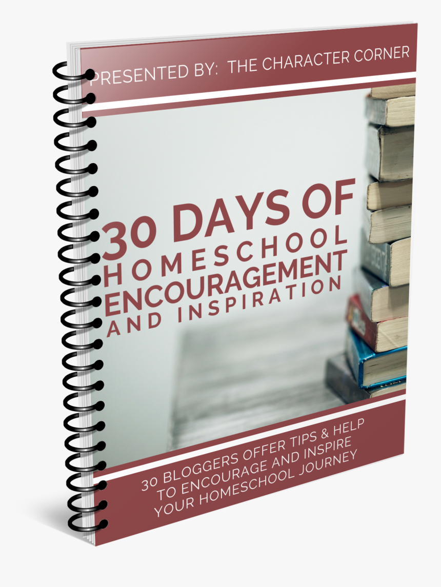 30 Days Of Homeschool Encouragement Cover Ebook - Sketch Pad, HD Png Download, Free Download