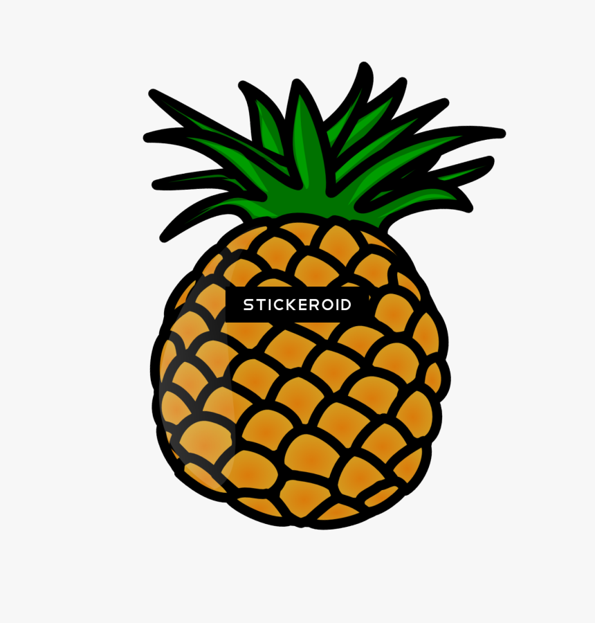 Cartoon Pineapple Clip Art - Pineapple Clip Art, HD Png Download, Free Download