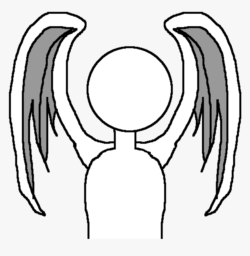Demon Wing - Drawing - Sketch, HD Png Download, Free Download