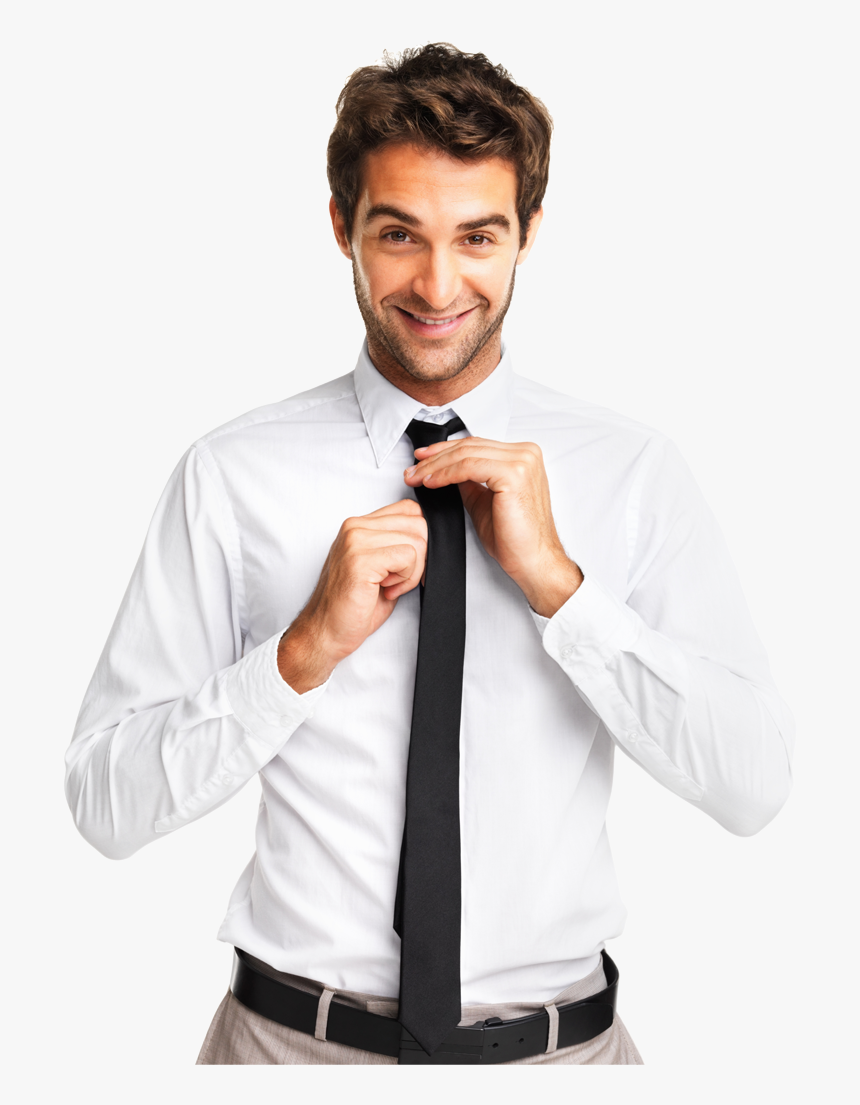 Man, Health Club Wellness Center Resort And Spa Developers - Person Tying A Tie, HD Png Download, Free Download