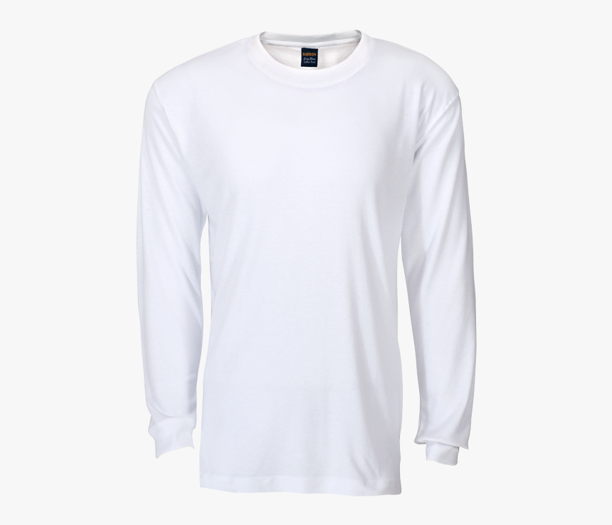White Long Sleeve Template, HD Png Download, Free Download
