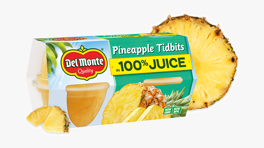 Pineapple, Fruit Cup® Snacks - Mango And Pineapple Fruit Cup, HD Png Download, Free Download