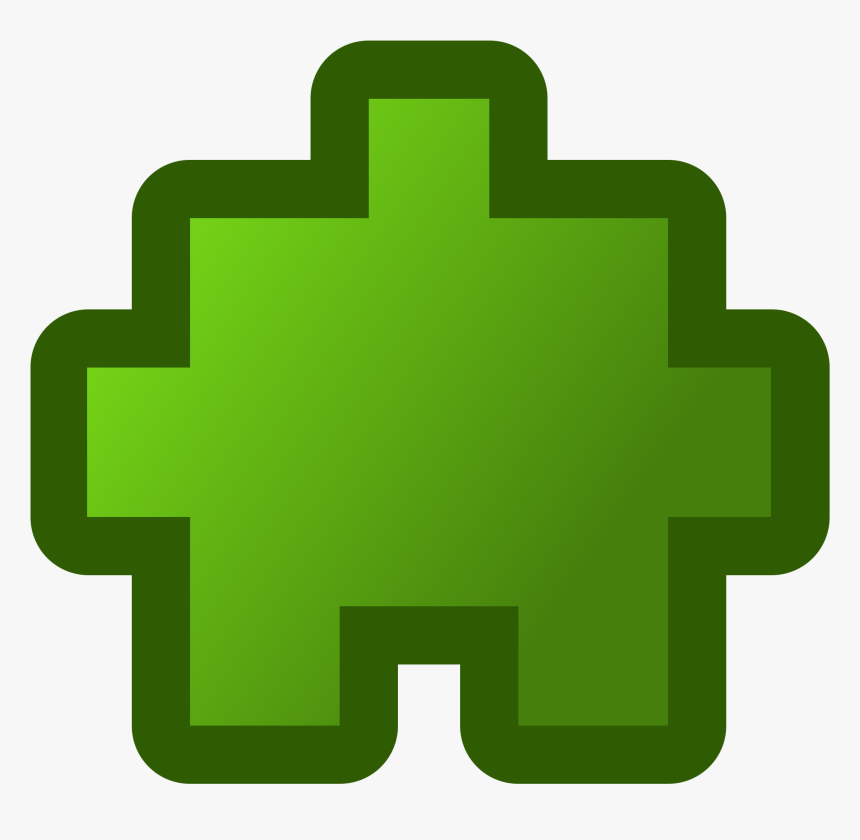 Icon Puzzle2 Green Clip Arts - Icon, HD Png Download, Free Download
