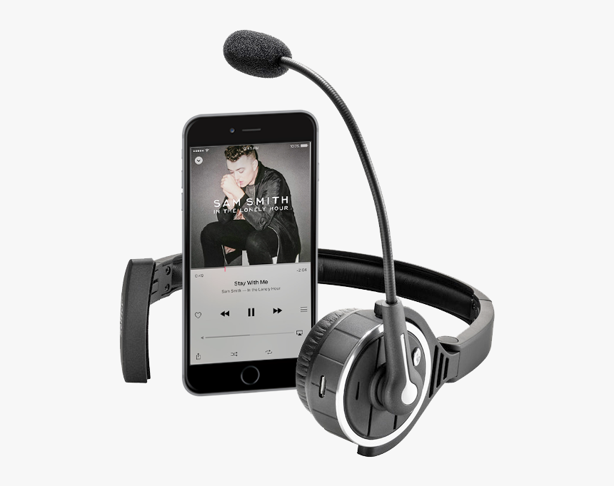 Headphone On Mobile Png, Transparent Png, Free Download