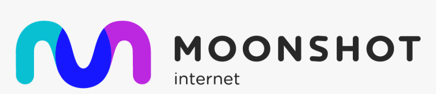 Logo Moonshot-internet - Graphic Design, HD Png Download, Free Download