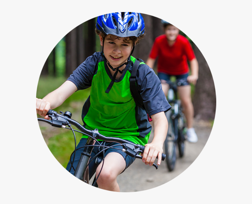 Children Riding Bikes - Hybrid Bicycle, HD Png Download, Free Download