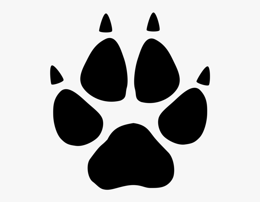 Wolf Paw Print Png, Transparent Png, Free Download