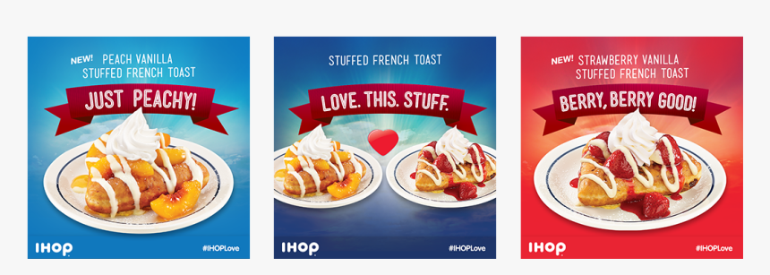 Ihop Strawberry Vanilla Stuffed French Toast, HD Png Download, Free Download