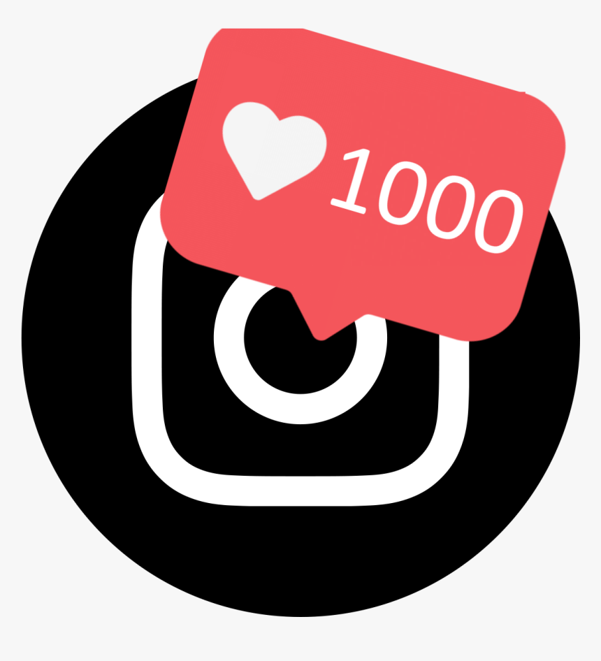 Cheap Instagram Likes - Circle Black Instagram Logo, HD Png Download, Free Download