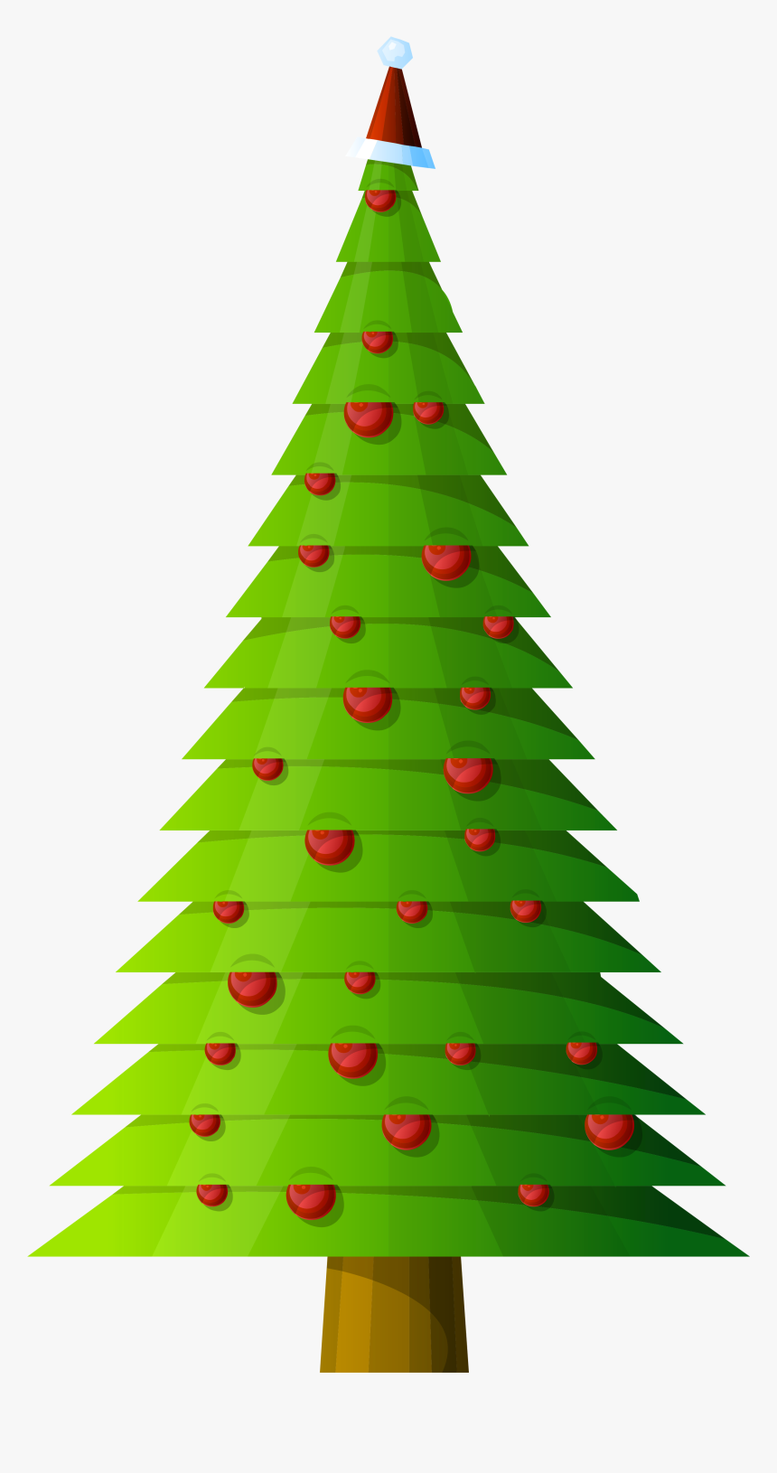 Christmas Tree Clip Art Png - Free Christmas Tree Graphic, Transparent Png, Free Download