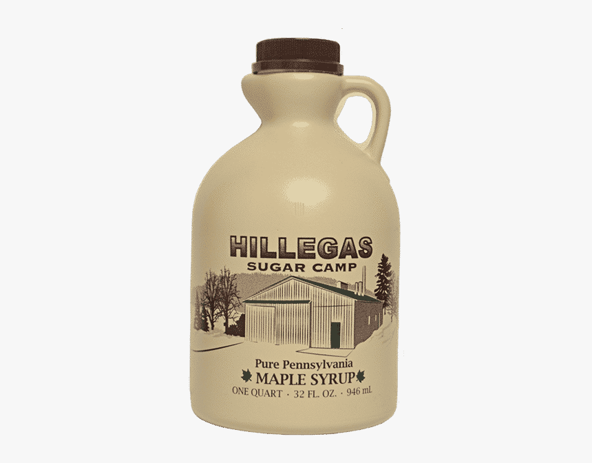 Hillegas Sugar Camp Quart Maple Syrup - Maple Syrup, HD Png Download, Free Download