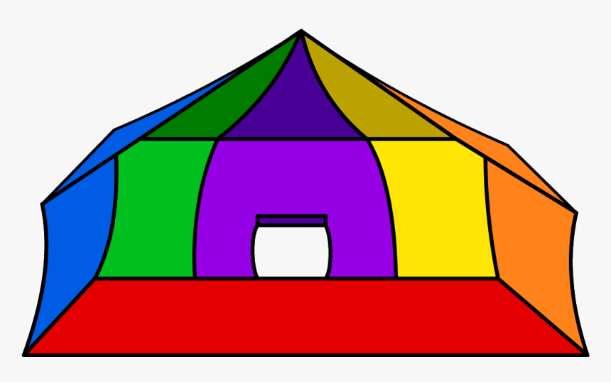 Club Penguin Wiki - Club Penguin Tent Igloo, HD Png Download, Free Download