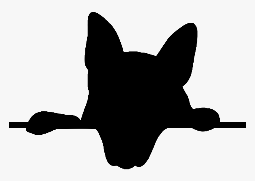 Dog Pet Sitting Puppy Clip Art - German Shepherd Dog Head Silhouette, HD Png Download, Free Download