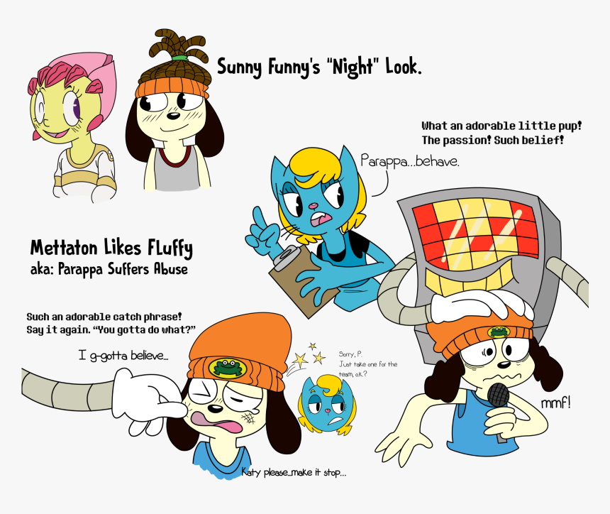 Parappa The Rapper , Png Download - Sunny Funny Parappa Dick, Transparent Png, Free Download