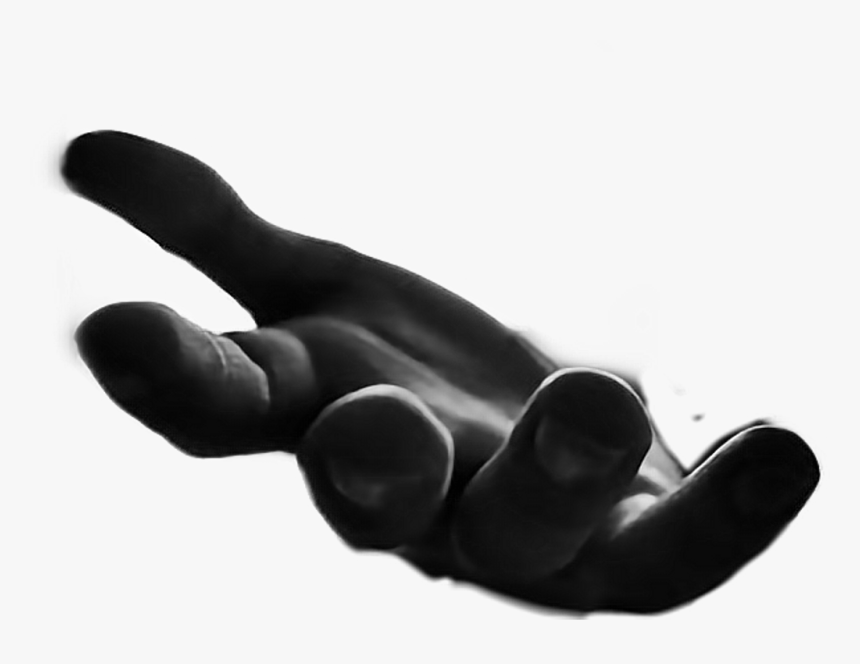 Hands Reachingout Fingers - Black Hand Reaching Out, HD Png Download, Free Download