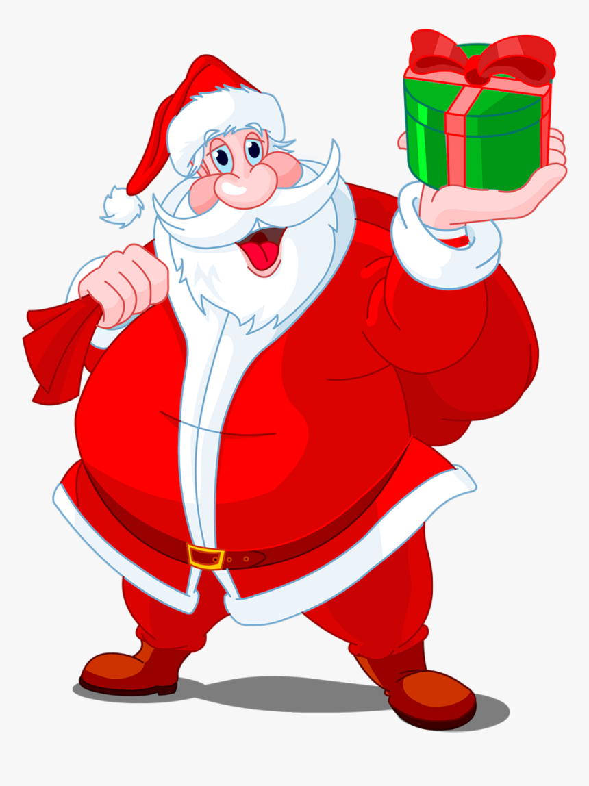 Santa Hat Clipart With Transparent Background - Santa Claus Clipart, HD Png Download, Free Download