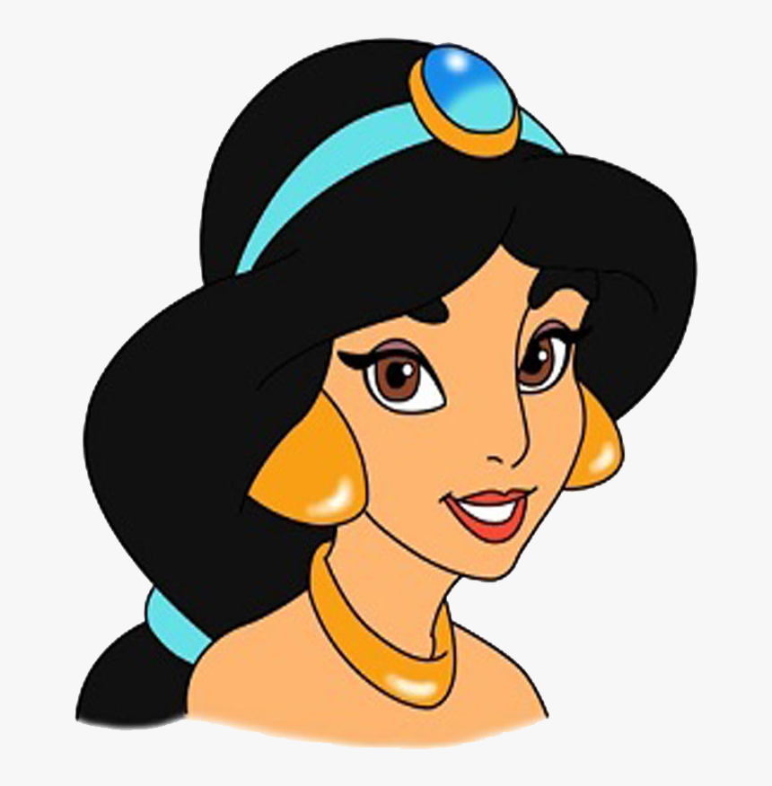 Princess Jasmine Png Hd Background - Draw Jasmine Step By Step, Transparent Png, Free Download