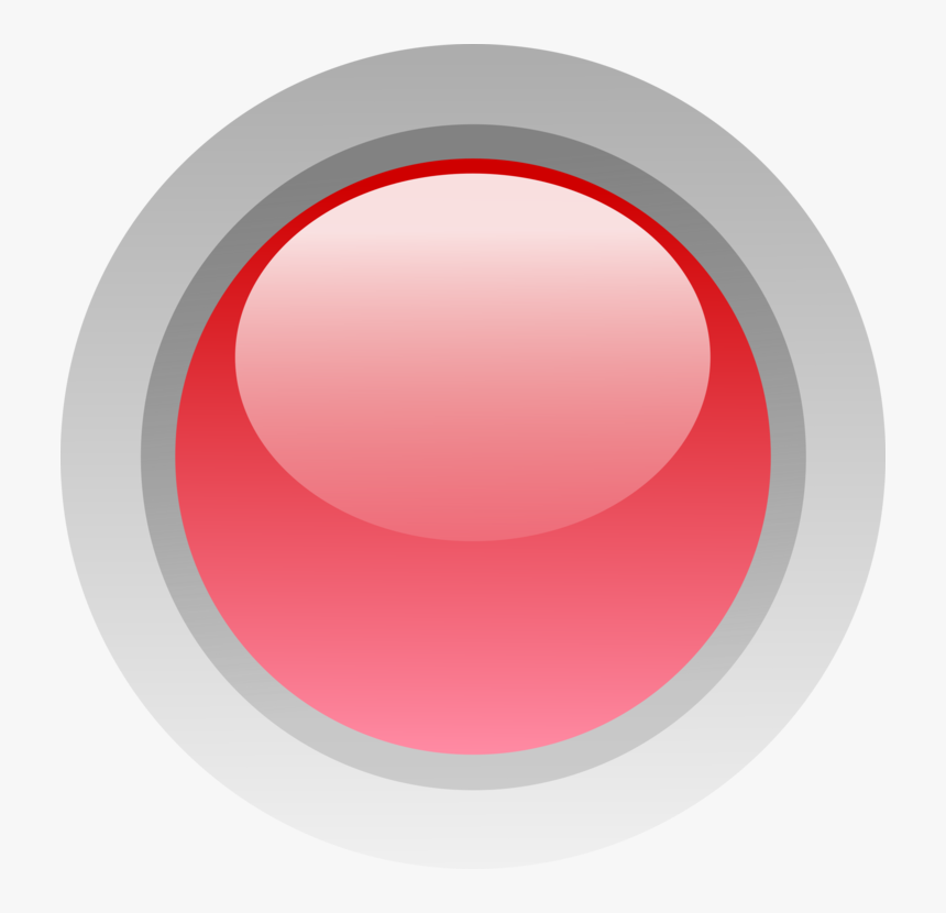 Sphere,circle,red - Round Led Icon, HD Png Download, Free Download