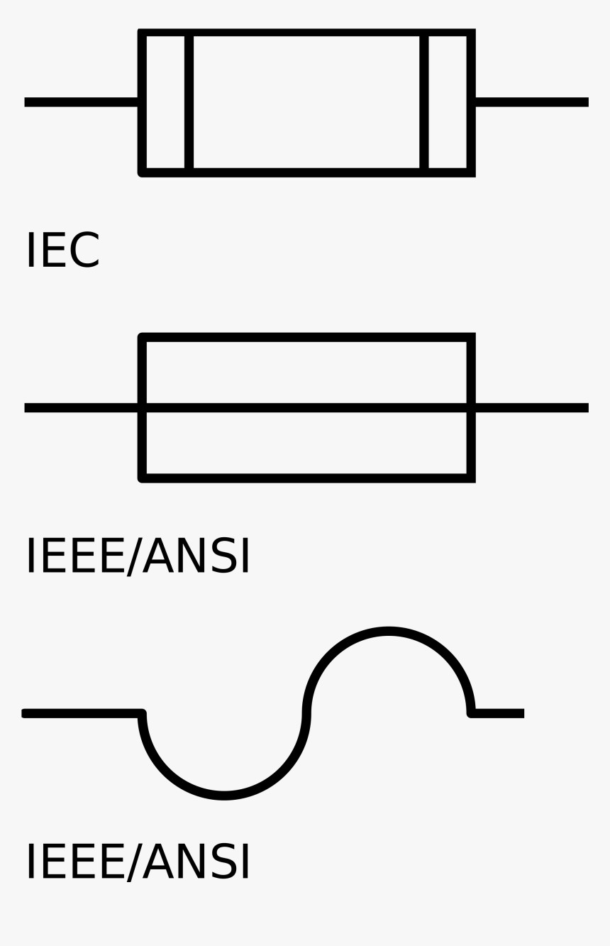 Fuse Circuit Symbol New Fuse Schematic Symbol Wiring - Fuse Electrical Symbol, HD Png Download, Free Download