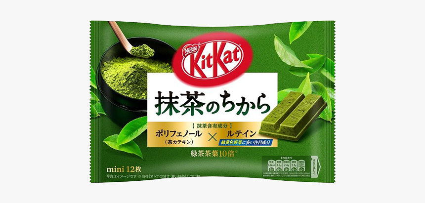 Kit Kat Mini Powers Of Green Tea Flavor - Matcha No Chikara Kit Kat, HD Png Download, Free Download