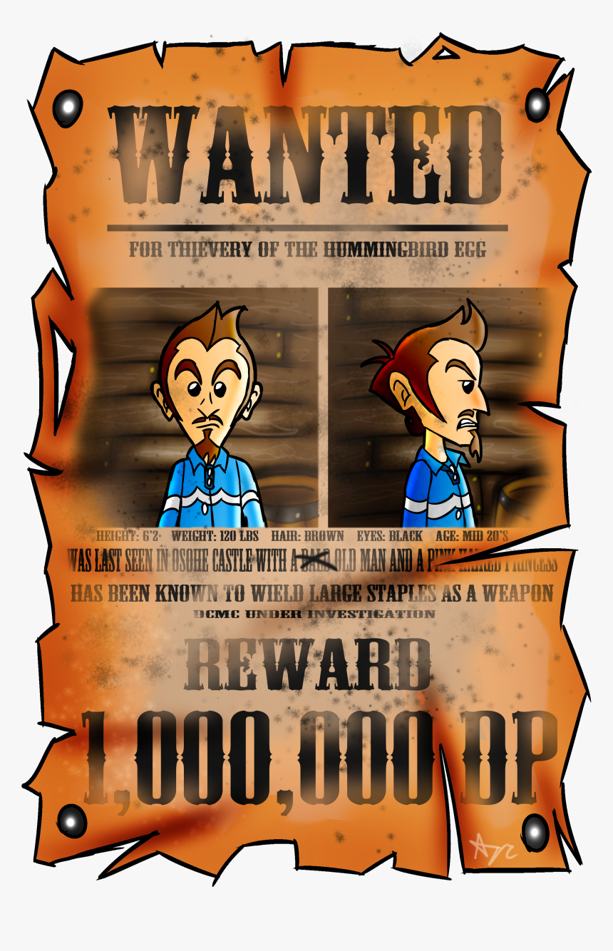 Duster Wanted Poster - Poster, HD Png Download, Free Download