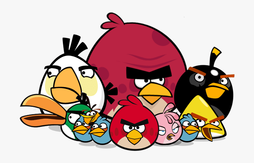 Angry Birds Group - Angry Birds, HD Png Download, Free Download