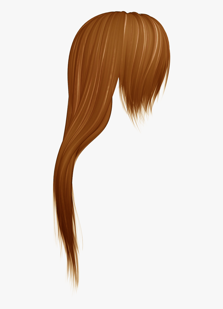 Download This High Resolution Hair Transparent Png - Red Hair Side View Transparent Background, Png Download, Free Download