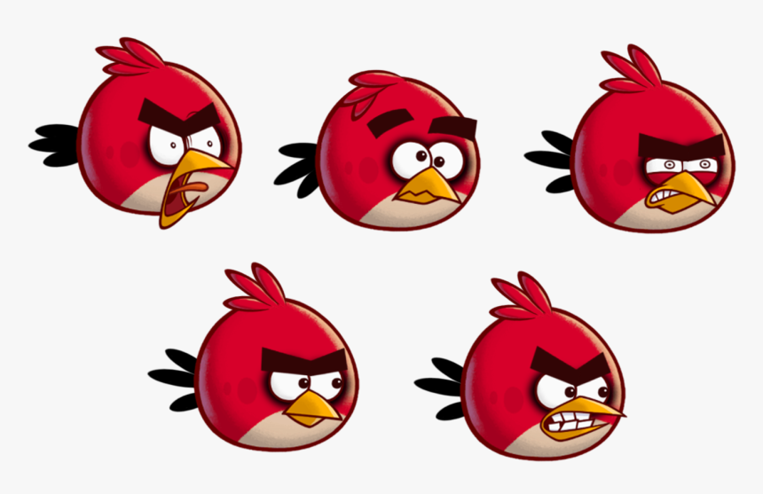 Do Not Steal - Angry Birds Red Bird Sprites, HD Png Download, Free Download