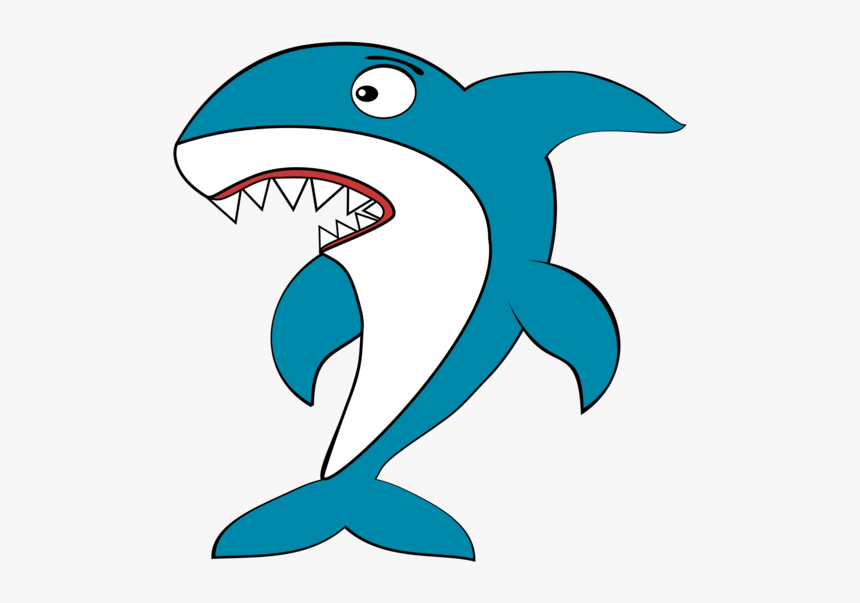 Shark Finning Great White Shark Shark Fin Soup Drawing - Shark Clipart, HD Png Download, Free Download