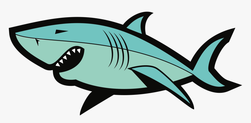 Great White Shark Fish - Great White Shark Clipart, HD Png Download, Free Download