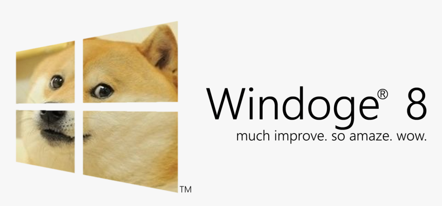 Doge - Windows 8.1 Logo Png, Transparent Png, Free Download