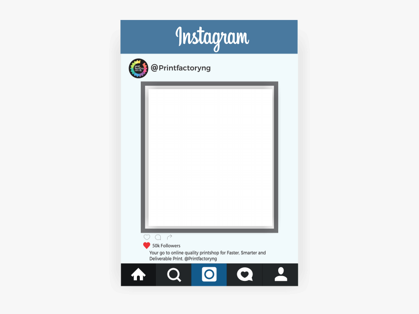 Instagram Frame - Cabelo Entrelace Liso Curto, HD Png Download, Free Download