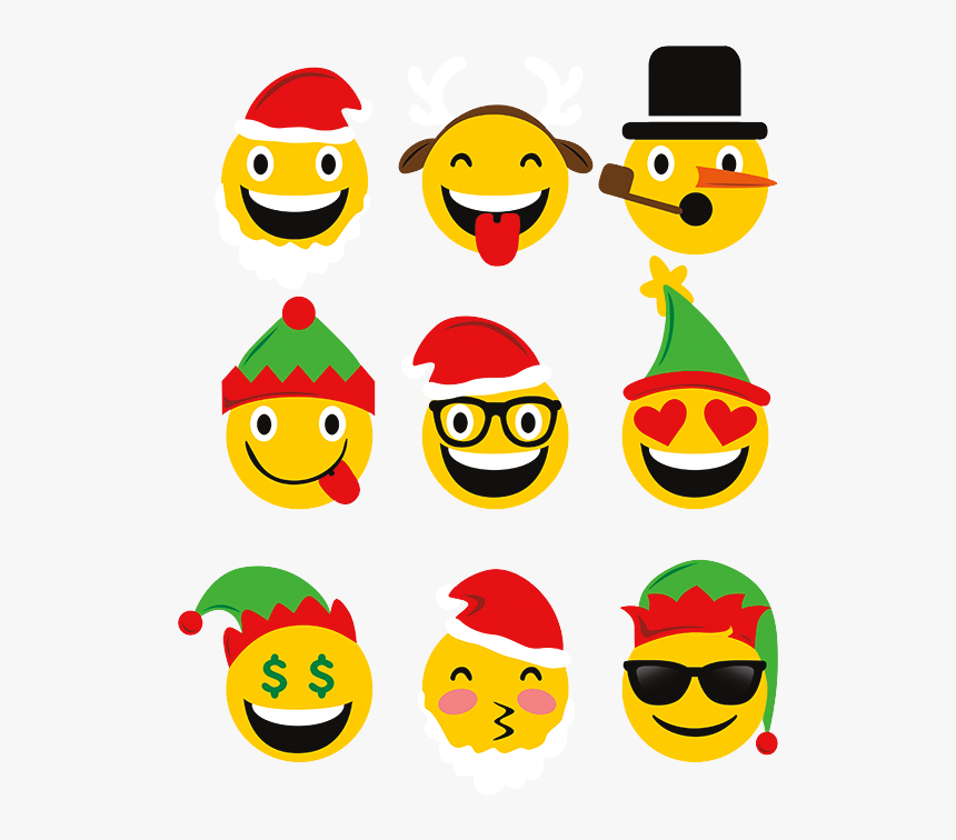 Transparent Christmas Emoji Png - Christmas Emojis, Png Download, Free Download