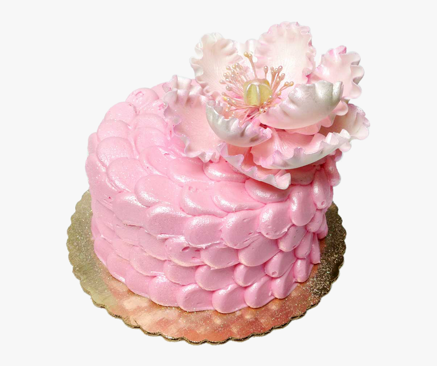 Gâteau Rose - Birthday Cake For A Princess, HD Png Download, Free Download