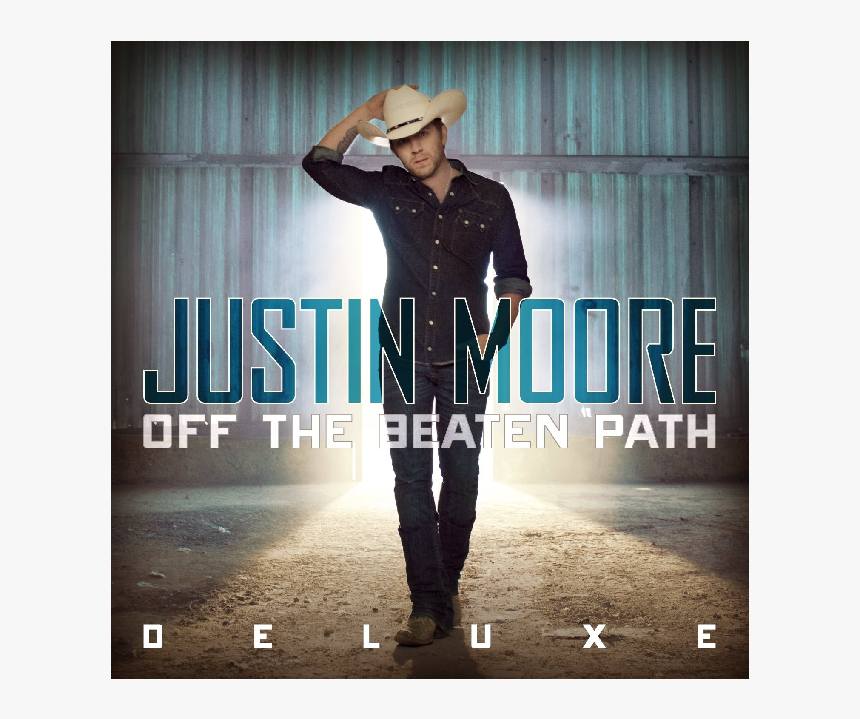 Justin Moore Deluxe Cd Off The Beaten Path
 Title=justin - Justin Moore Album Cover, HD Png Download, Free Download
