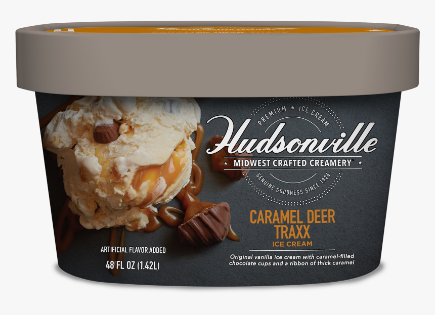 Caramel Deer Traxx Carton - Hudsonville Ice Cream Bananas Foster, HD Png Download, Free Download