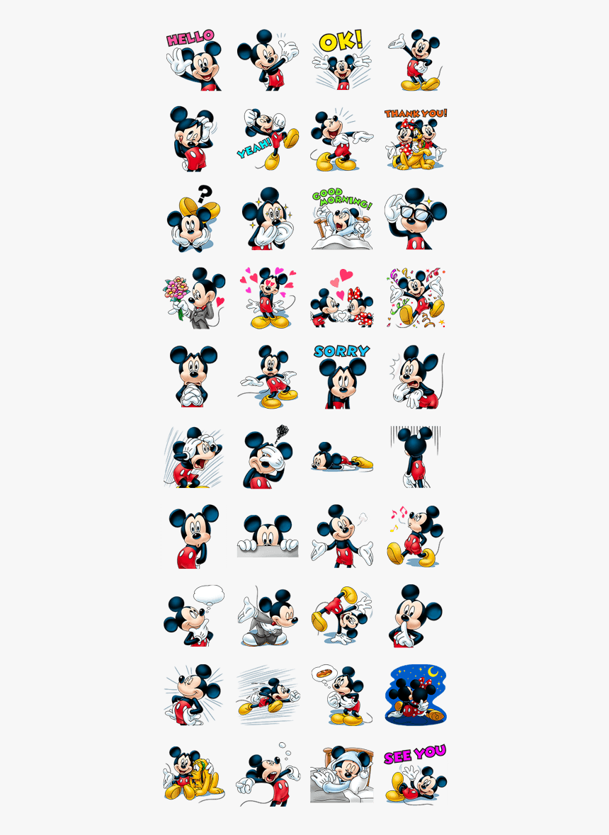 Girl Mickey Mouse Aesthetic Sticker, HD Png Download, Free Download