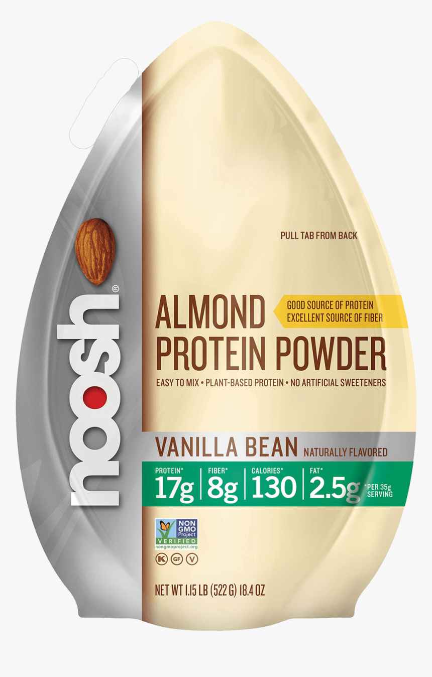 Noosh Vanilla Almond Protein Powder - Noosh Protein Powder, HD Png Download, Free Download