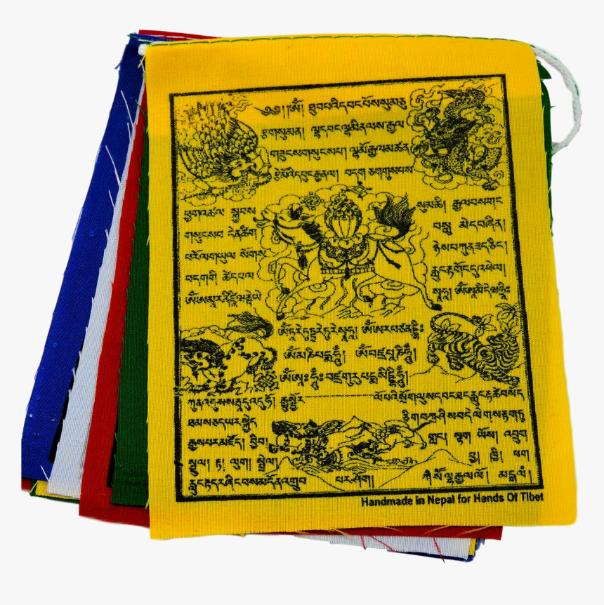 Small Wind Horse Prayer Flags Set Of 10 From Nepal, HD Png Download, Free Download
