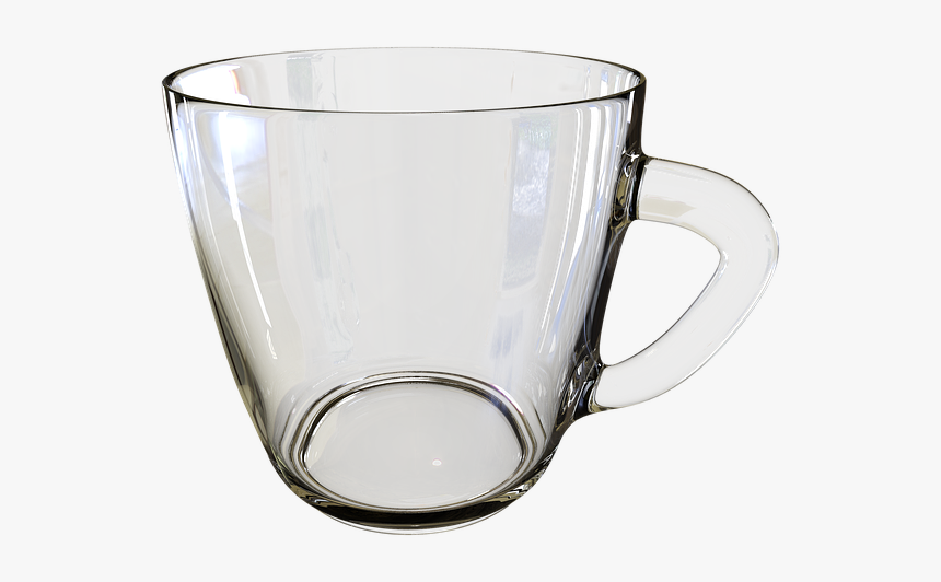 Coffee Cup Glass Mug Transparency And Translucency - Transparent Background Transparent Cup, HD Png Download, Free Download