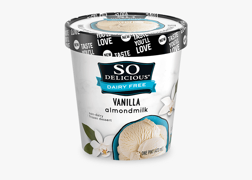 Vanilla Sandwich Almondmilk Frozen Dessert
 Class=pro-xlgimg - Soy Vanilla Ice Cream, HD Png Download, Free Download