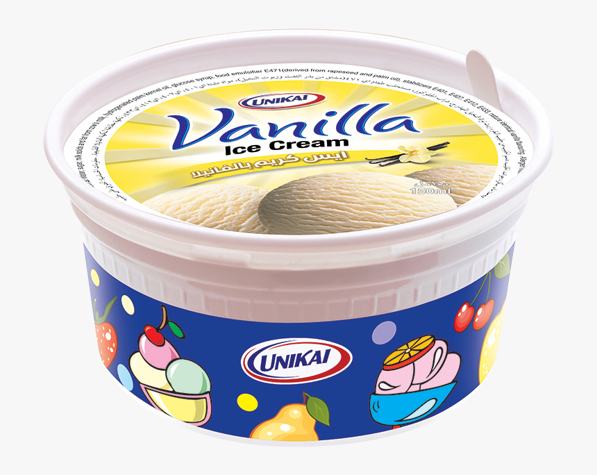 Ice Cream Cup Vanilla - Vanilla Cup Ice Cream, HD Png Download, Free Download