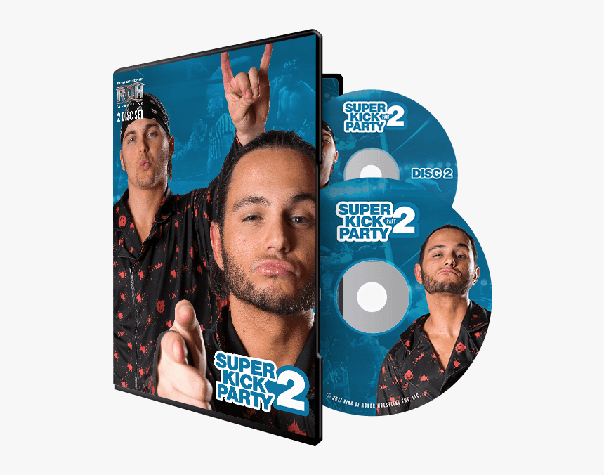 Young Bucks Superkick Party - Young Bucks Superkick Party Dvd, HD Png Download, Free Download