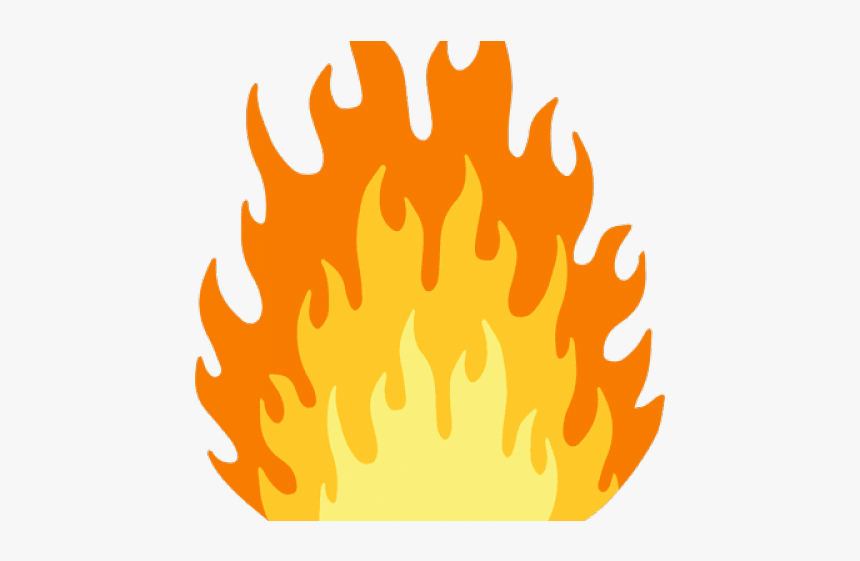 Cartoon Fire Png - Flame Fire Cartoon Png, Transparent Png, Free Download
