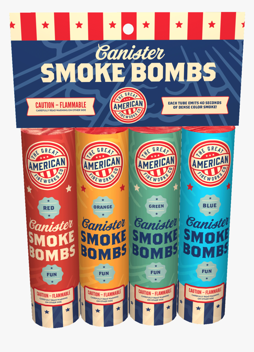 Canister Smoke Bombs - Canister Smoke Bombs 5 Pack, HD Png Download, Free Download